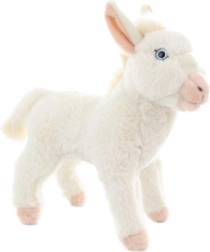 Plush Donkey white 25 cm