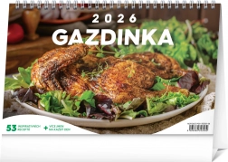 Desk Calendar Gazdinka 2026, 23.1 × 14.5 cm
