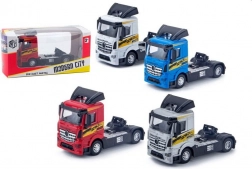 Metalen vrachtauto 10 cm