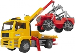 Bruder dépanneuse MAN et Jeep tout-terrain