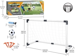 Voetbalset met opvouwbaar doel en bal