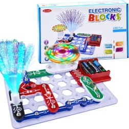Interactieve educatieve set Kleine Elektronicus met lichteffecten