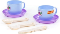 Jiffy set de vaisselle pour enfants, 10 pcs