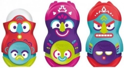 Maped taille-crayon avec gomme Loopy Totem, assortiment de couleurs