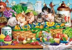 Puzzle Sleeping Kittens 1000 Pieces