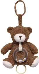 Muziekdoosje beer bruin 18 cm