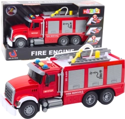 Fire truck with water effect, lights and sounds 1:14