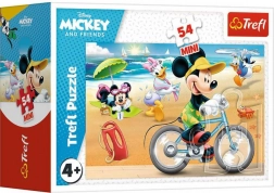 Puzzel MICKEY MOUSE 54 stukjes – Op het strand