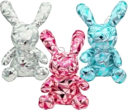 Shimmering Plush Bunny