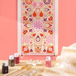 Zijde schilderen – creatieve set DJECO Atelier