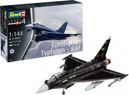 Kunststof modelvliegtuig Eurofighter Typhoon RAF 1/144