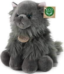 RAPPA plush British Shorthair cat sitting 30 cm eco friendly