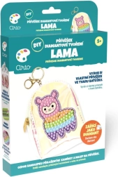 ARTO DIY diamond art keychain – llama