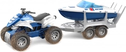Quad Bike with Effects and Detachable Trailer