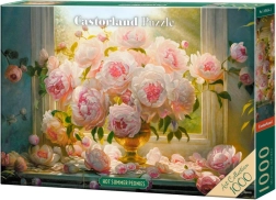 Puzzel zomerse pioenen 1000 stukjes – Castorland Art Collection