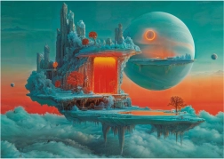 Educa Puzzle Planet of Fire and Ice 500 pieces