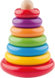 Kleurrijke stapelpiramide