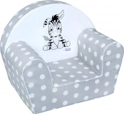 Kinderfauteuil New Baby Zebra, grijs