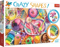 Trefl Crazy Shapes puzzel Zoete dromen 600 stukjes