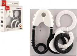 Black and White Rattles for Children from Birth