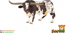 Modèle de taureau Longhorn du Texas 15 cm