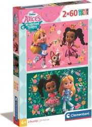 Clementoni Puzzel Alice’s Bakkerij in Wonderland 2x60 stukjes