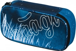 School pencil case etui BAAGL Skate Steel