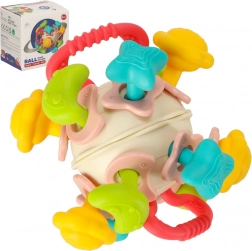 Sensorische bal en bijtring voor baby’s Bibi-inn
