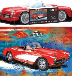 Puzzle in Tin Box Corvette 550 Pieces
