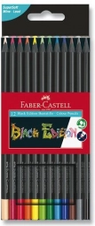 Kleurpotloden Faber-Castell Black Edition 12 stuks