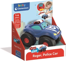 Voiture de police interactive avec lumières et sons Baby Clementoni