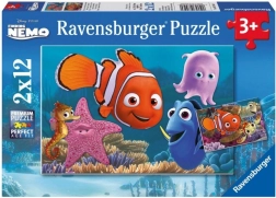 Puzzel Finding Nemo 2×12 stukjes RAVENSBURGER