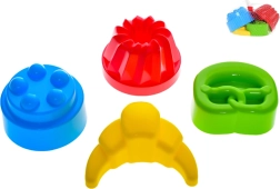 Zandvormpjes – cakevormpjes 10–12 cm, set van 4 stuks