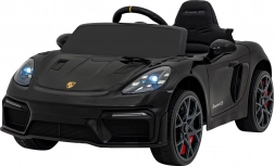 Elektrische kinderauto Porsche 718 Spyder RS – zwart
