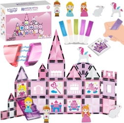 Woopie magnetic building set Princess Castle 50 pieces