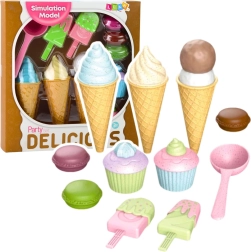 Ice Cream and Sweets Set for Pretend Shop Play