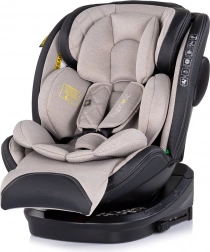 Kinderautostoel Chipolino Hypnotic i-Size 40–150 cm met Isofix en 360° draaibare basis – Tiramisu