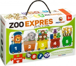 Puzzle ZOO Expres - Tel Met Mij 30 Stukken