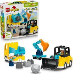 LEGO DUPLO Construction Site Vehicles 3-in-1