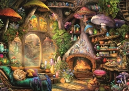 Ravensburger puzzel Paddenstoelenhuisje 1000 stukjes