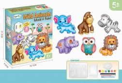 DIY animal fridge magnets for coloring