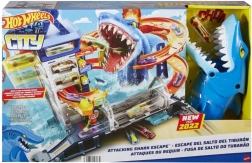 Hot Wheels City port – attaque du requin set de jeu