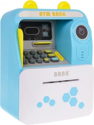 Kinderbankautomaat met Face ID-gezichtsscanner