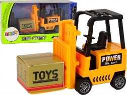 Oranje frictie heftruck