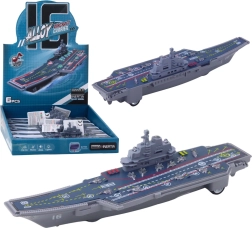 Militair vliegdekschip met licht en geluid 24 cm