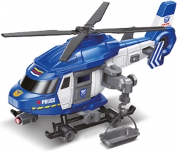 Police helicopter with effects