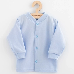 Baby katoenen jasje New Baby Happy Elephant blauw 68