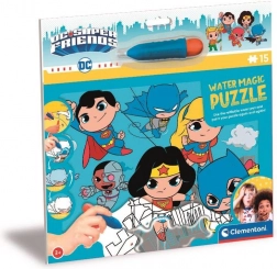 Clementoni Puzzel met Watermagie: DC Super Friends 15 Stukjes
