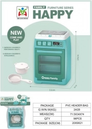 Kinderfornuis met oven met effecten 14 cm