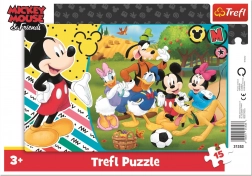 Puzzel TREFL Mickey Mouse op het platteland 15 stukjes